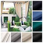 Sunbrella Outdoor Curtains with Weights