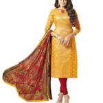 Banarasi Yellow Suit
