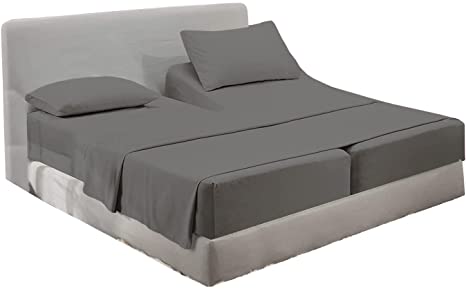 Sheets For Sleep Number Bed Split King, What Kind Of Sheets Are Best For Adjustable Beds