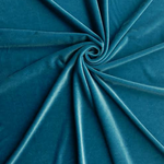 Blue Silk Velvet Fabric