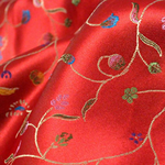 Printed Khadi Silk Fabric