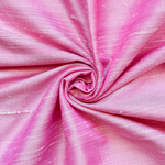     Pink Dupioni Silk Fabric