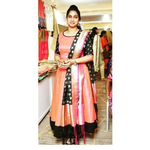 Long Dress with Banarasi Dupatta