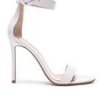 White Ankle Strap Sandals