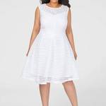Cheap White Plus Size Dresses