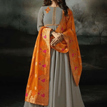 Anarkali Banarasi Suit