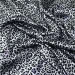Leopard Print Silk Fabric