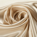 Cream Silk Fabric