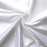 White Bridal Satin Fabric
