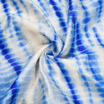 Tie Dye Silk Fabric