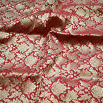 Pure Banarasi Brocade Fabric