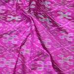 Ikkat Silk Fabric