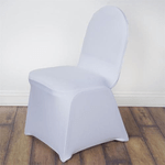 White Spandex Chair Covers