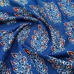 Modal Silk Ajrakh Fabric