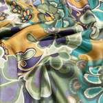 Printed Silk Chiffon Fabric