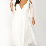 White Plus Size Dresses
