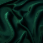 Dark Green Silk Material