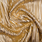 Gold Pleated Fabric online