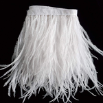 Faux Ostrich Feather Fabric