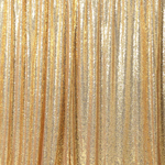 Gold Sequin Fabric Backdrop