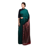 Ajrakh Modal Silk Saree Price