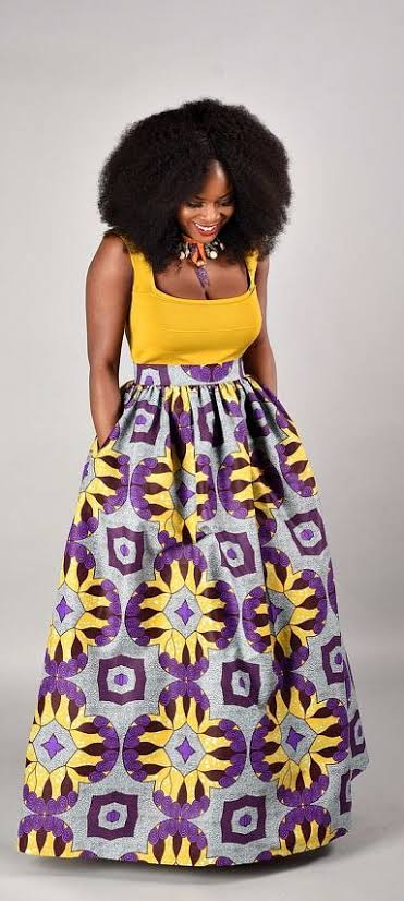 Nigeria Maxi Skirt