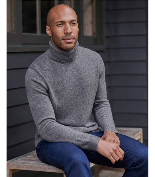 Grey Mens Clothing Sweaters and knitwear Turtlenecks for Men Fedeli Cashmere Turtleneck in Grey 
