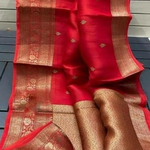 Banarasi Kora Organza Silk Sarees