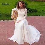 Long Sleeve Midi Bridesmaid Dress