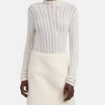 Theory Cable Knit Cashmere Sweater