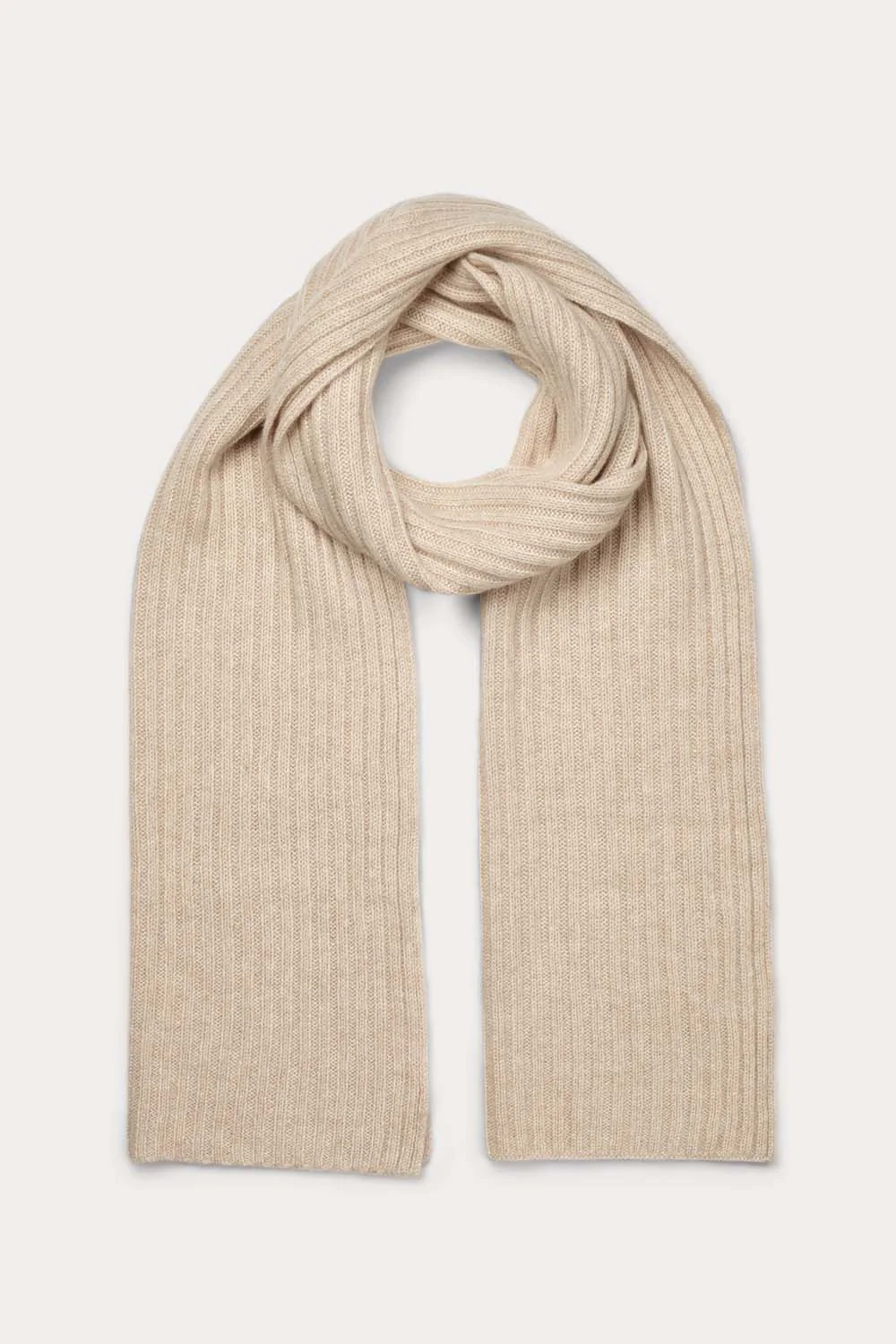 Oatmeal Cashmere Scarf - Buy and Slay