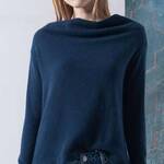 Cashmere Sweater Navy Blue 