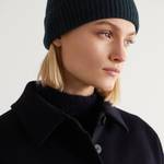 Johnstons of Elgin Ribbed Cashmere Beanie