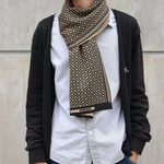 Mens Silk and Cashmere Scarf