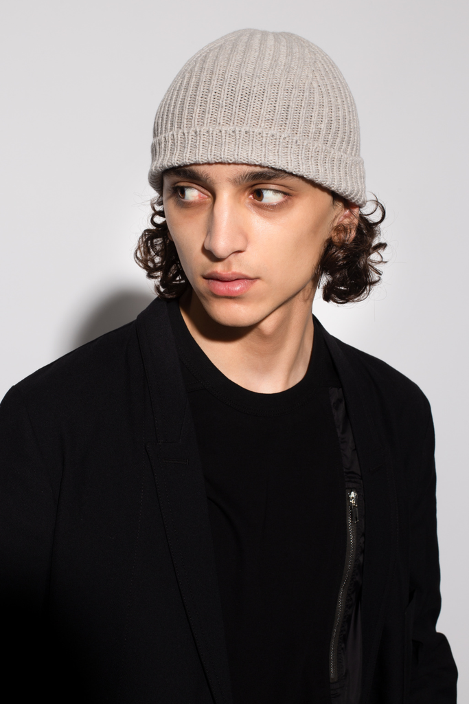 Mens Hats Rick Owens Hats Rick Owens Cashmere And Wool Beanie in Black for Men 