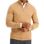 Cashmere Half Zip Sweater 