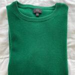 Kelly Green Cashmere Sweater 