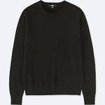 Womens Black Cashmere Sweater