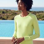 Lime Green Cashmere Sweater