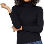 Black Cashmere Turtleneck Sweater Women's