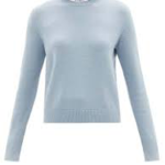 Pale Blue Cashmere Sweater Womens 