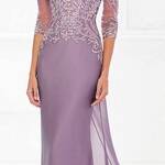 Lilac Mother of the Groom Dress