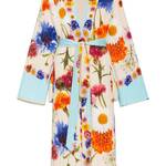 Quilted Silk Robe