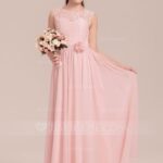 Light Pink Junior Bridesmaid Dresses