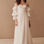 Light Sleeve Bhldn Wedding Dress