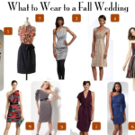 What to wear to an outdoor fall wedding