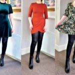 Winter Dress With Ankle Boots And Tights