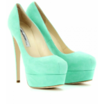 What colour shoes to wear with a mint green dress