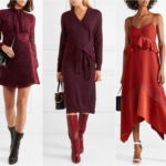 What shoes to wear with burgundy dress