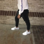 What shoes to wear with champion outfit